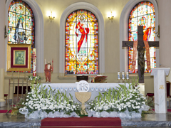 First Holy Communion church decoration