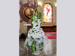 First Holy Communion church decoration