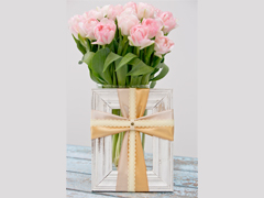 CROSS made with a picture frame